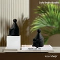 thumbnail image 5 of Home Decor Accents, Aesthetic Shelf Decor, Coffee Table Books Decor, Bookshelf Neutral Decor, Japandi Modern Decorative Object, Entryway Table Decor, Boho Living Room Decor (Natural 3pc Set Arches), 5 of 14