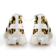 thumbnail image 6 of Wild Yellow Sunflowers on Black Background Walking Shoes for Men Woman Lightweight Tennis Fashion Elastic Sports Shoes Cushion Basketball Shoes, 6 of 7