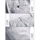 thumbnail image 5 of Pantalones Casual para Hombre Slim Fit de Pierna Recta en Gris Plata, 5 of 6