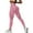 Pink, variant on Afdoent Womens Leggings 3D Compression Cellulite Leggings Ladies High Size Seamless Push Up Opaque Sports Pants Leggings For Women Running Exercise