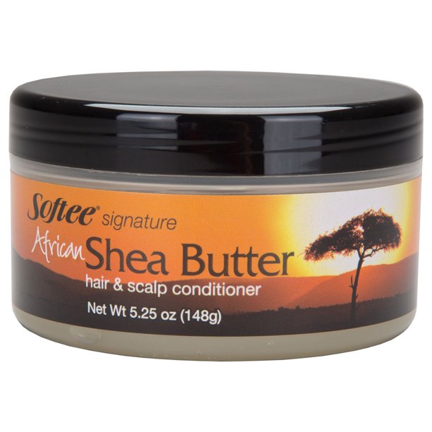 Softee African Shea Butter Hair And Scalp Conditioner 5.25 Oz,Pack of 3