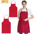 thumbnail image 1 of CHUANK Apron Work Apron Kitchen Food Waist Hanging Neck, 1 of 5