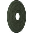 thumbnail image 2 of Ekena Millwork 16"OD x 3 1/2"ID x 1"P Baltimore Thermoformed PVC Ceiling Medallion (Fits Canopies up to 6 1/2"), UltraCover Satin Hunt Club Green, 2 of 5