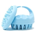 thumbnail image 1 of Silicona Scalp Massager Head Scrubber Exfoliating Cepillo Ducha Masaje Cabello Herramienta de crecimiento Mujer Belleza Salón Cuidado de la piel Accesorios Azul Speravity  HA047911-02B, 1 of 7