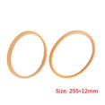 thumbnail image 5 of 2 Pcs Courroie de Raboteuse Électrique 255Mm Largeur 12Mm Pièces de Rechange Durables pour Outils Électriques Nf90 Accessoires de Raboteuse Électrique, 5 of 5