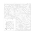 thumbnail image 7 of Seabrook Designs Off-White Tossed Palm Paintable Unpasted Wallpaper, 7 of 7