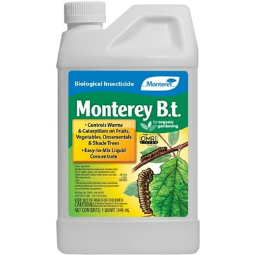 Monterey Bacillus Thuringiensis Biological Insecticide Concentrate, 32 oz