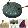 thumbnail image 4 of Tambor Mano Lengua Acero 11 Notas 6 Pulgadas para Yoga Meditación Regalo, 4 of 9