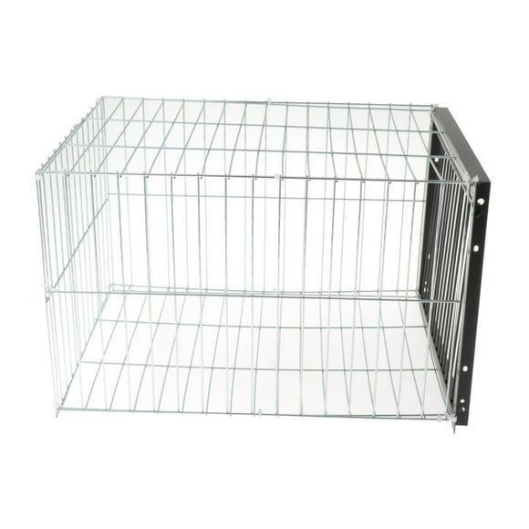 Bunblic Bird Cage Pigeon Coop Only Enters Cannot Exit Metal Automatic Pigeons Collector Chicken Cage for Sparrows Parrots Quail Wood without skylight