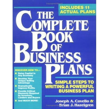 The Complete Book of Business Plans (Paperback - Used) 0942061411 9780942061413