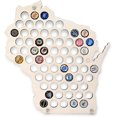 thumbnail image 3 of Torched Wisconsin Beer Cap Map Wall Mount Display Decor Multicolor, 3 of 3