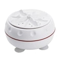 thumbnail image 1 of TIELUTT Portable Mini Washing Machine Portable Washer with USB for Home Paper Towel Holder Wall Mount Bathroom Decorations Small Bathroom Storage Towel Racks for Bathroom with Shelf Boho Bathroom Rugs, 1 of 7