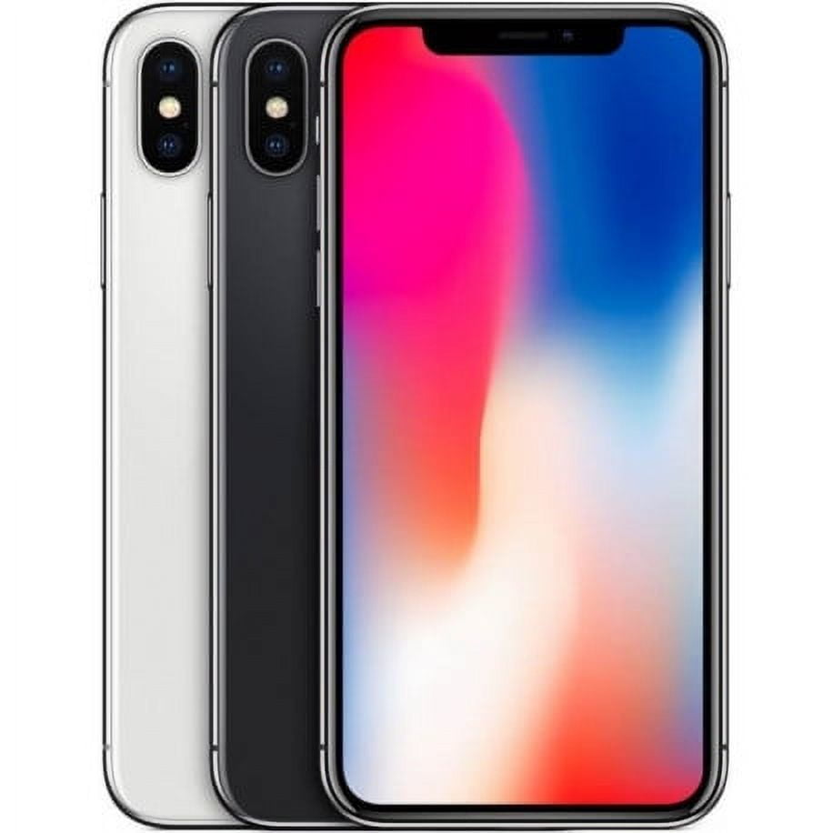 Restored Apple iPhone X 256GB, Space Gray - Locked Straight