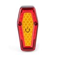thumbnail image 4 of Luz trasera de bicicleta yeacher recargable USB LED de advertencia de seguridad, 4 of 8