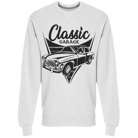 Classic Garage Sweatshirt Men -Image by Shutterstock Male XX-Large