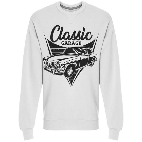 Classic Garage Sweatshirt Men -Image by Shutterstock, Male Small