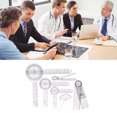 thumbnail image 2 of 6-Piece Transparent PVC Medical Goniometer Set with Clear Scales for Precise Orthopedic Measurements and Multi-Functional Use, 2 of 6