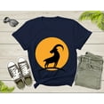 thumbnail image 3 of Cool Wild Goat Animal Horn Sunset Silhouette Capricorn T-Shirt Goat Lover Shirt Farm Animal Goat Gift Tshirt Farm Life Animal Lover Shirt, 3 of 8