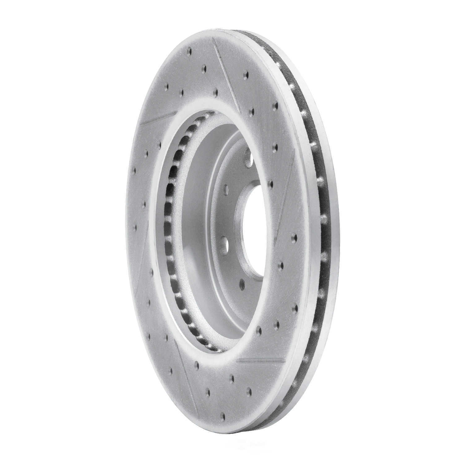 Dynamic Friction Company 830-59038L DFC Geoperformance Rotor - Drilled and Slotted
