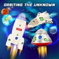 thumbnail image 2 of NASA Space Race Track STEM 225 Pieces Summer Indoor Toy Kids Ages 3+, 2 of 8