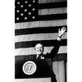 thumbnail image 2 of President Gerald Ford Waves In Front Of A Large American Flag. He Was Speaking At A 100-A-Couple Republican Party, 2 of 2