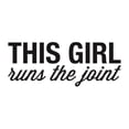 thumbnail image 3 of CafePress - This Girl Runs The Joint Mug - 11 oz Ceramic Mug - Novelty Coffee Tea Cup, 3 of 6