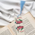 thumbnail image 6 of Kdxio Merry Christmas 1 Print Metal Tassel Bookmarks,Perfect Gift for Art Lovers and Bookworms Metal Bookmarks for Women, 6 of 8