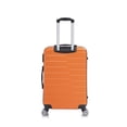 thumbnail image 3 of SWISS TRAVELLER Ensemble de 3 Pcs Valise Coque Rigide ABS Légère Unisexe, Roues Pivotantes à 360 Degrés (20”/24”/28”) - Orange Brûlé, 3 of 8
