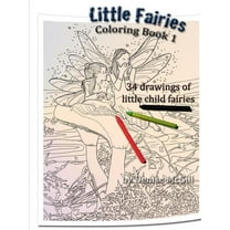 Little Fairies Coloring Book 1, (Paperback)