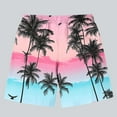 thumbnail image 6 of Fjofpr Summer Clothing Kids 10 Year Old Girl Clothes Beach Clothes Kids Fashion Boy And Girls' Casual Printed Summer Beach Shorts Adjustable Waist Swim Shorts（7-14Y）, 6 of 6
