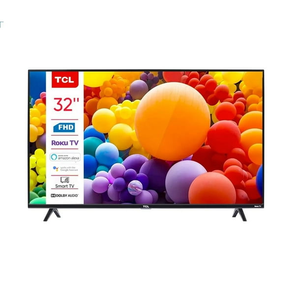 Televisor TCL LED Smart Full HD 1080p 32 Pulgadas 32S357 Reacondicionado Compatible con Alexa y Asis