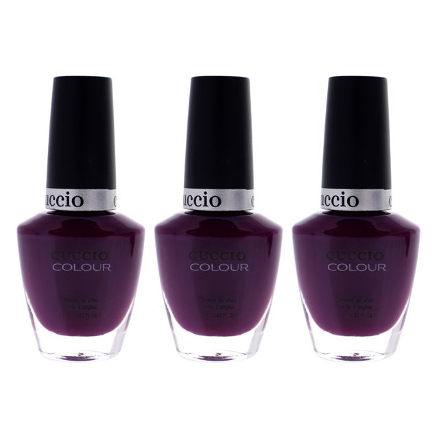 Esmalte de uñas Cuccio Color Jugando En Playa Del Carmen Paquete de 3 0.43 oz