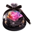 thumbnail image 2 of Fiudx Artículos en oferta con ofertas flash Flores secas para el día de San Valentín y Navidad para la decoración del hogar, regalos de boda, flores secas, rosa eterna real, decoración del hogar con, 2 of 2