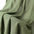 thumbnail image 2 of DriftAway Green Linen Curtains 108 Inches Long for Living Room Thick Semi Sheer 2 Panels Farmhouse 3 Inch Rod Pocket Back Tab Boho Rustic Light Filtering Window Drapes for Bedroom Privacy Assured, 2 of 8