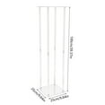 Clear Acrylic Flower Stand Column Vase Centerpieces Wedding Decoration