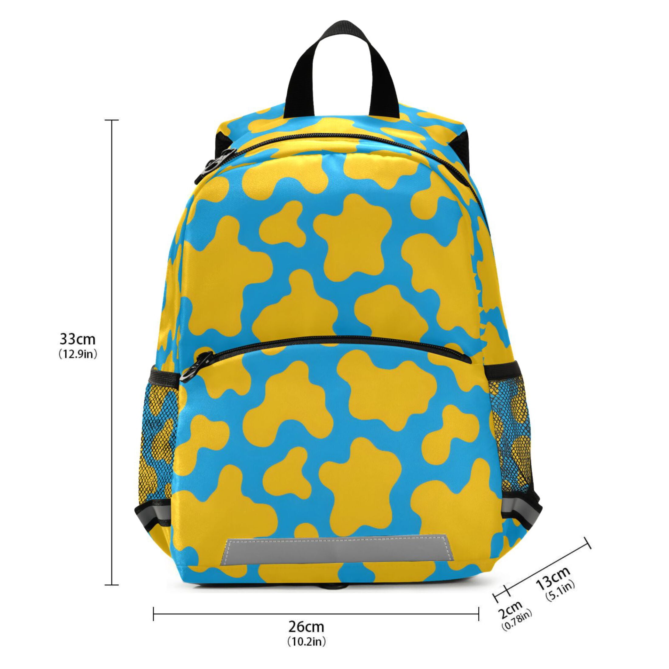 ALAZA Cow Print School Backpack Elementary Student Bookbag