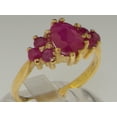 thumbnail image 2 of LBG 10k Yellow Gold Natural Ruby Womens Classic Ring - Size 10.75, 2 of 6