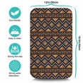 thumbnail image 5 of 2 Pack Washable Rubber Bohemian Vintage Floral Dish Drying Mats for Kitchen Counter Home Large Coffee Bar Pad Accessories and Decor for Utensils Stemware (2pcs 19.5''x12''), 5 of 6