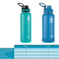 thumbnail image 2 of Takeya Originals Vacuum-Insulated Stainless-Steel Water Bottle, 32oz, Graphite, 2 of 6