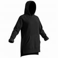 thumbnail image 6 of Ruyang Oversized Hoodie Dress for Girls Long Hooded Sweatshirt Dress Pocket Side Split Warm Casual Cozy Pullover Sweaters, 6 of 9