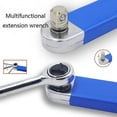 thumbnail image 4 of Amdohai Ratchet Extension Wrench, Multi Function High-carbon Steel Extender Adaptor 1/4" 3/8" 1/2" Hand Torque Gear Socket Nut Tools Set, 4 of 4