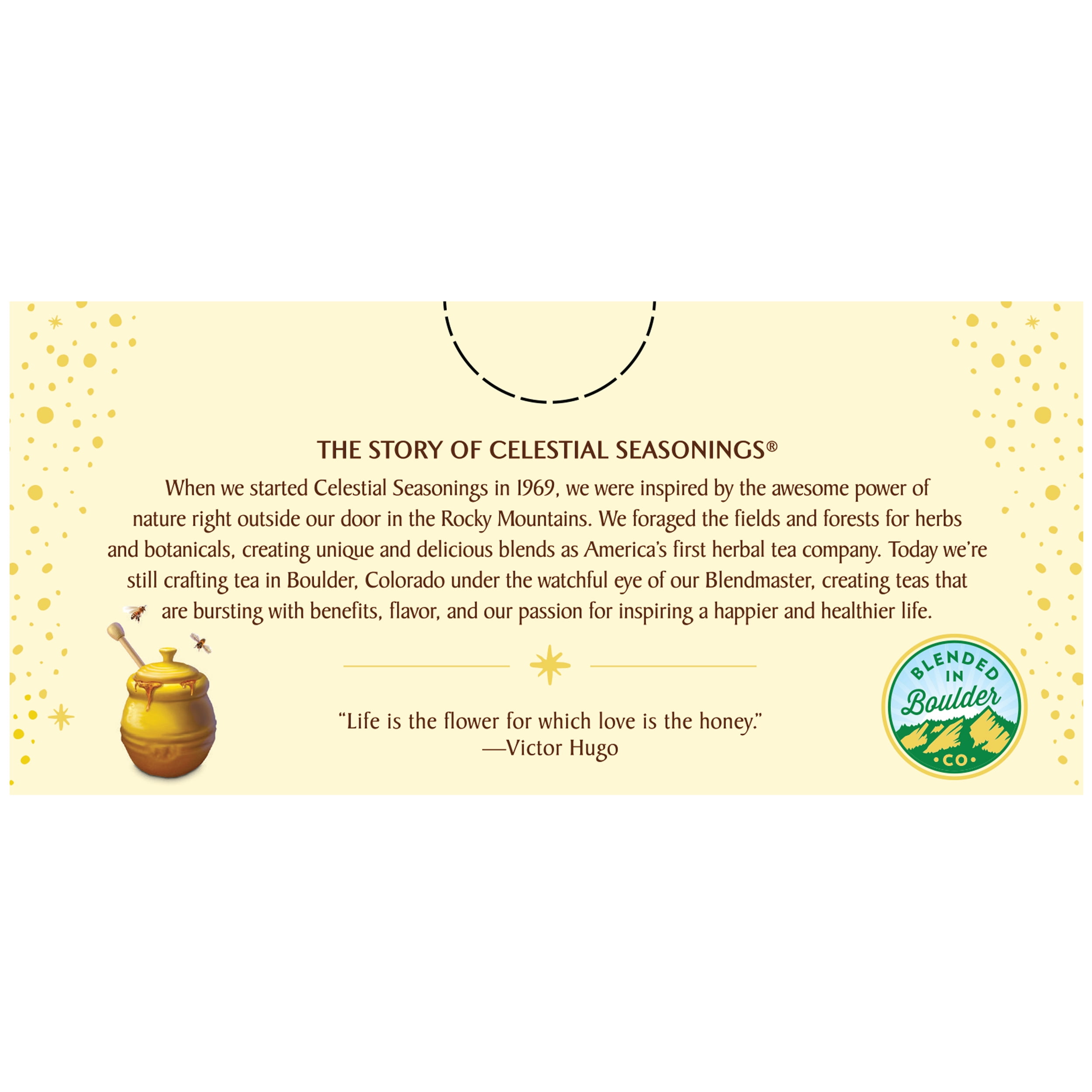 (4 pack) Celestial Seasonings Sleepytime Honey Caffeine-Free Herbal Tea Bags (20 Count)
