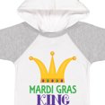 thumbnail image 4 of Inktastic Mardi Gras King Celebration Party Boys Baby Bodysuit, 4 of 5