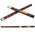 thumbnail image 1 of Bamboo Flute, Cupronickel Connector Sound Is Full Bitter Bamboo Flute, For Beginner Bamboo Lovers, 1 of 8