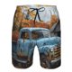 thumbnail image 3 of Fotbe Rustic Vintage Truck Autumn Trajes de Baño Estampados para Hombre, Shorts de Verano de Secado Rápido, Ropa de Playa, Bañadores-3X-Large, 3 of 6