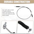 thumbnail image 4 of Unique Bargains 1 Pcs Vehicle Gear Shift Cable Replacement for Wildcat 4 2013-2014 Black Metal, 4 of 6