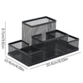 thumbnail image 3 of Xihbxyly Bolígrafo Multifuncional, Diseño Creativo de Malla Metálica, Organizador de Almacenamiento Estable, Material de Hierro Duradero, Ideal para Escritorios de Oficina, Entornos Profesionales, Ah, 3 of 3