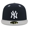 thumbnail image 2 of Men's New Era Navy/Gray  New York Yankees 2025 MLB All-Star Game Side Patch 59FIFTY Fitted Hat, 2 of 5