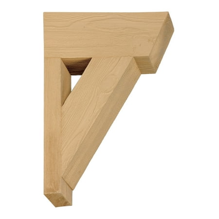 

3 1/2 W x 12 D x 20 H Bracket Timber Texture