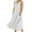 White dresses for women, variant on Baikeli Cheap Summer Dresses Women's Summer V Neck Lace Fashion Casual Solid Color Sleeveless Cotton Linen Long Dress Dress for Women